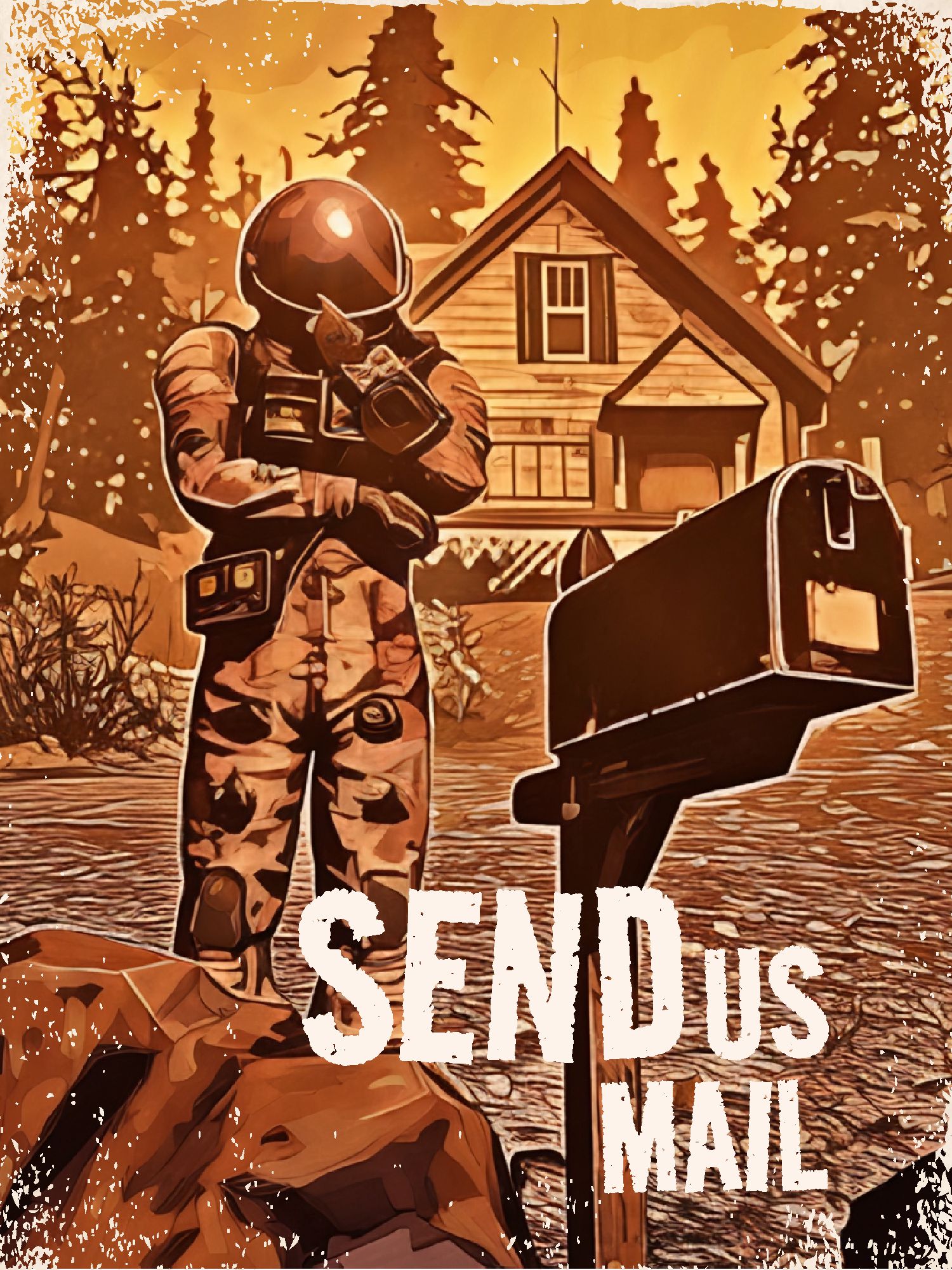 Fallout 76 player in Hazmat suit standing in nuke zone. 