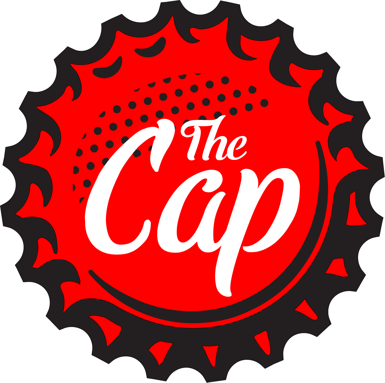 Logo for The Cap, a Fallout 76 camp build.
