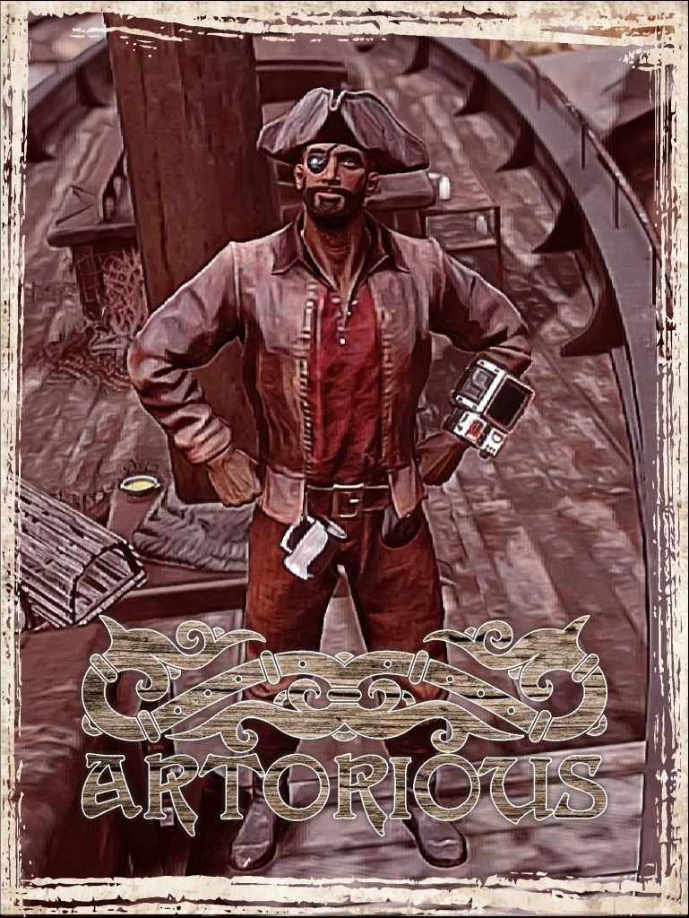 Promotional poster for camp builder Artorious.