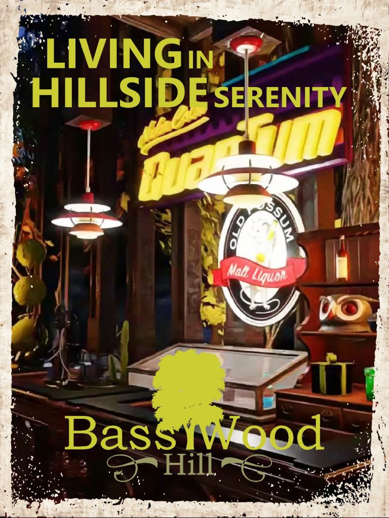 Promotional poster for Fallout 76 camp.