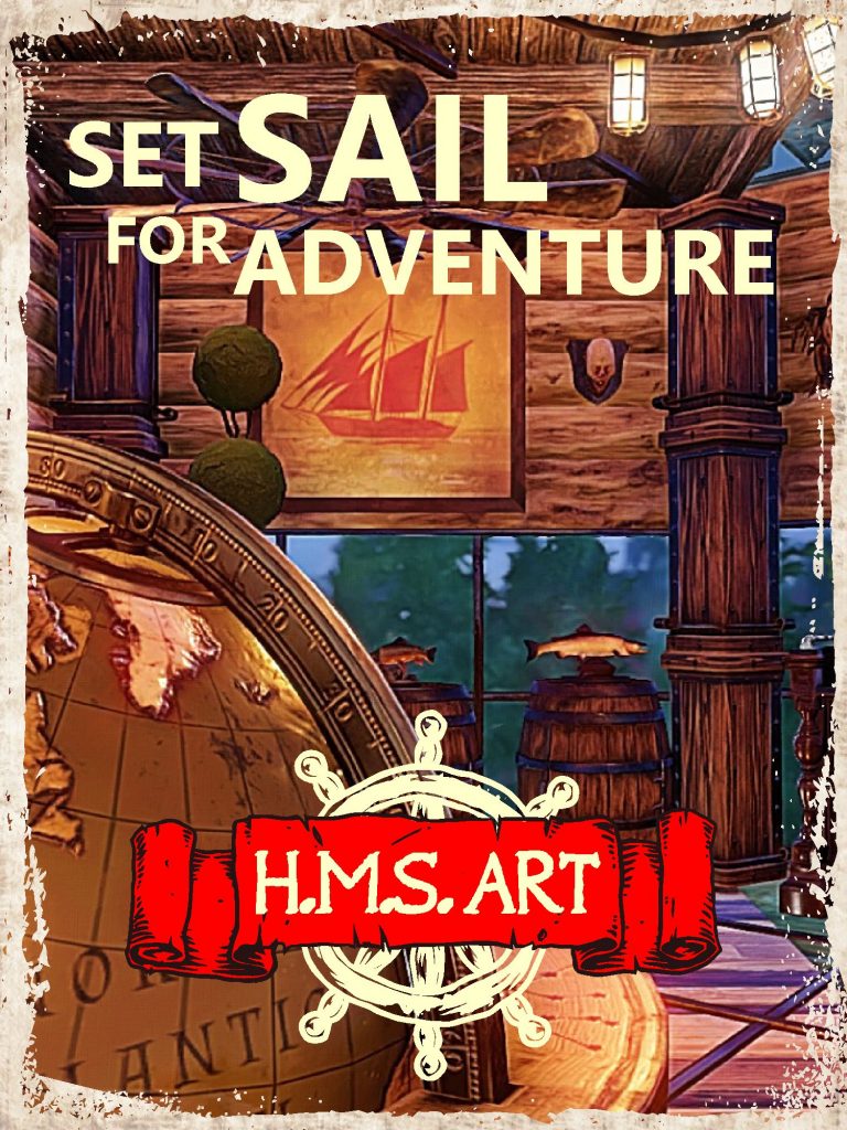 Promotional poster for Fallout 76 camp build.