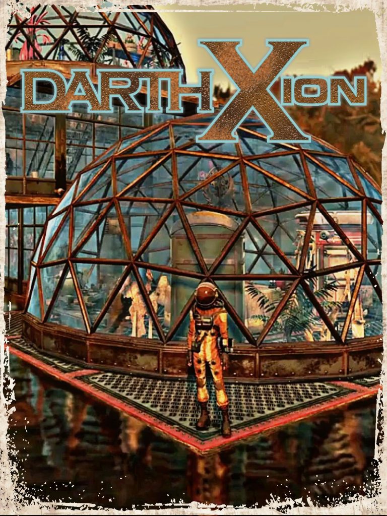 Poster for Darth Xion, a Fallout 76 camp builder.