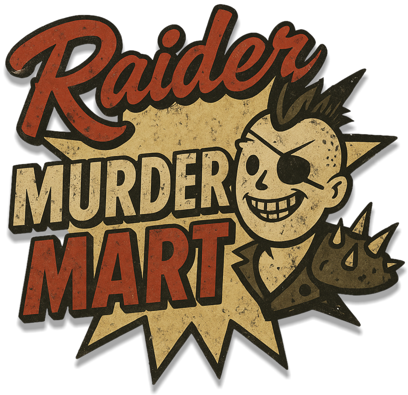 Raider-Murder-Mart-Logo Logo for Raider Murder Mart.