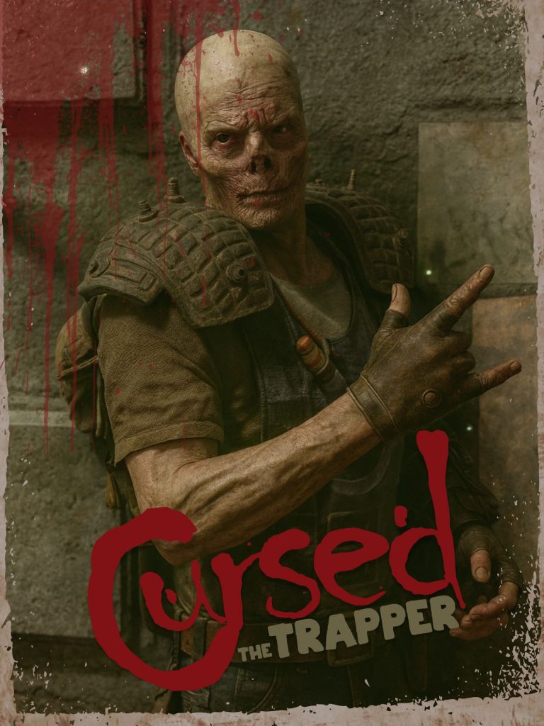 Promo poster for Fallout 76 ghoul raider builder.