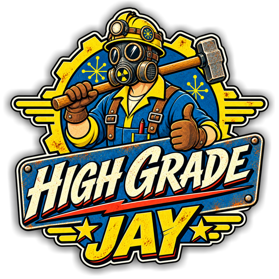 High-Grade-Jay-Logo Logo for wasteland builder Deviant Cat.