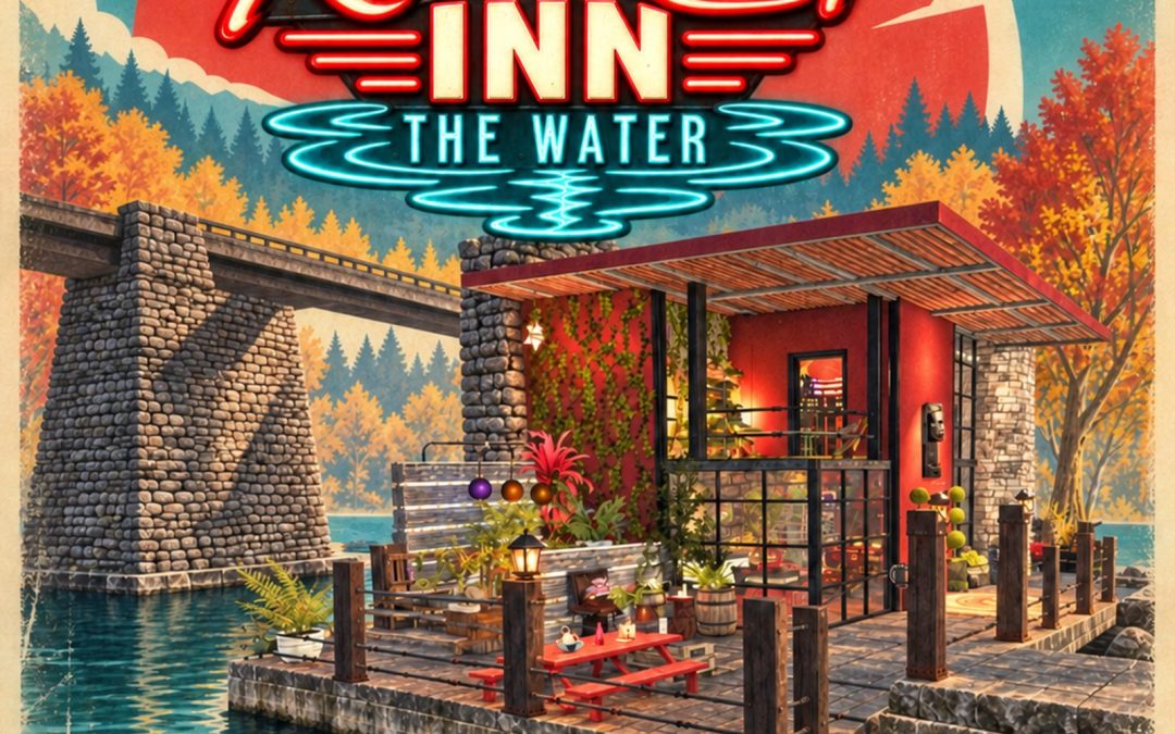 The Red Roof Inn the Water
