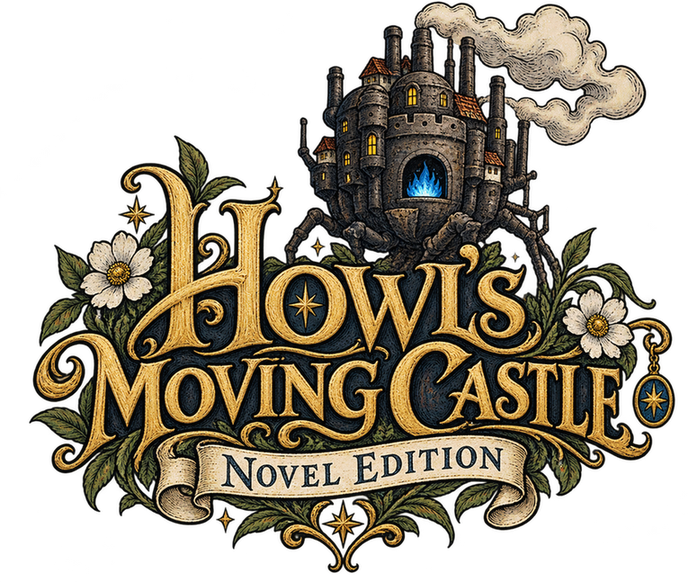 Logo for Howl’s Moving Castle: Novel Edition, a Fallout 76 camp build by Rad Rux.
