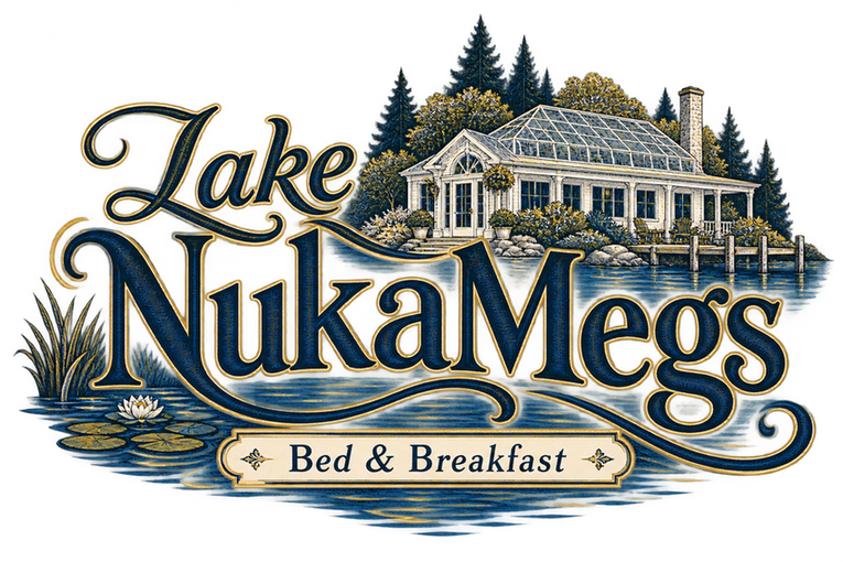 Lake NukaMegs Bed & Breakfast logo by Nuka Megs