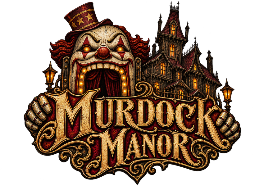 Logo for Murdock Manor, a Fallout 76 camp build by Rad Rux.