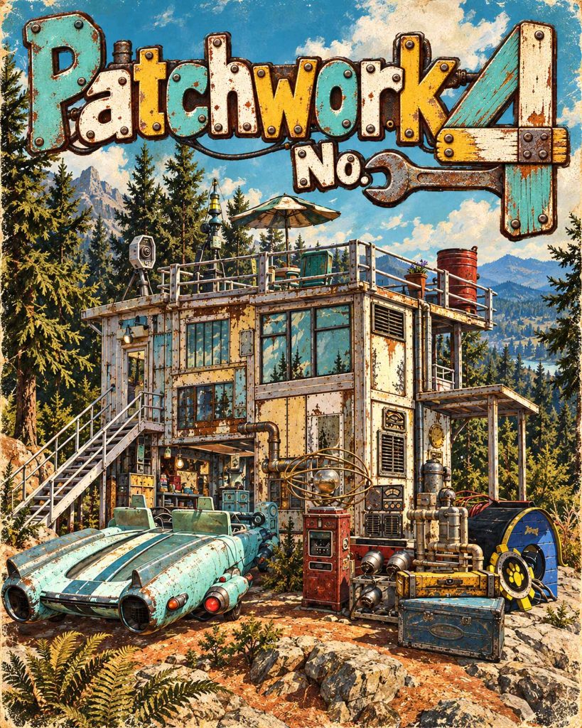 Patchwork No. 4 poster artwork by Bubble of D00M.