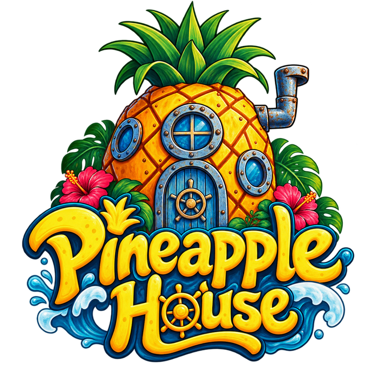 Logo for Pineapple House, a Fallout 76 camp build by Rad Rux.